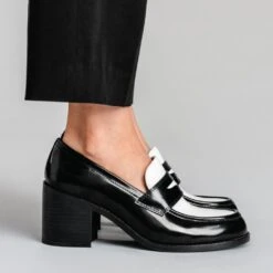 High Heel Penny | Black & White -Casual Shoes World 1024x1024 Women HighHeelPenny BlackWhite 020425 2