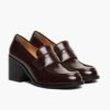 High Heel Penny | Burgundy -Casual Shoes World 1024x1024 Women HighHeelPenny Burgundy 012925 3.4