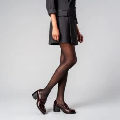 High Heel Penny | Burgundy -Casual Shoes World 1024x1024 Women HighHeelPenny Burgundy 020425 2