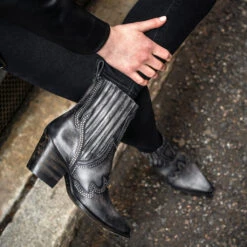 Icon | Distressed Grey -Casual Shoes World 1024x1024 Women Icon Distressed 210402 2