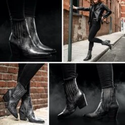 Icon | Distressed Grey -Casual Shoes World 1024x1024 Women Icon Distressed 210402 3