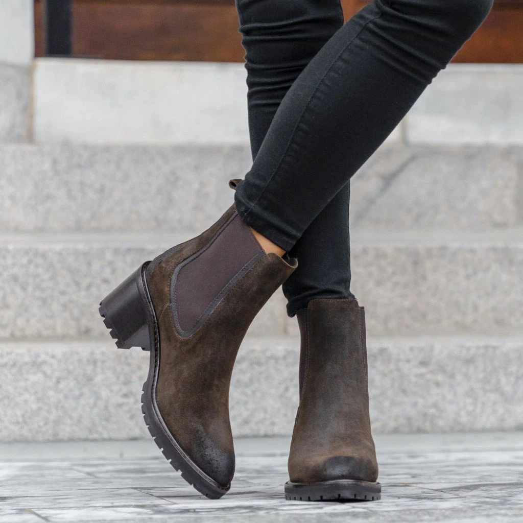 Knockout | Dark Olive Suede 8 Knockout | Dark Olive Suede - Image 6