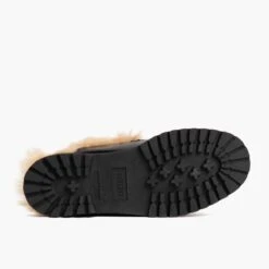 Penny Mule | Black & Beige Shearling -Casual Shoes World 1024x1024 Women PennyMule BlackBeigeShearling 070825 Outsole