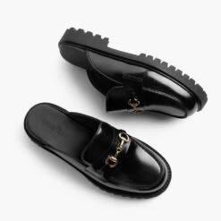 Penny Mule | Black & Gold -Casual Shoes World 1024x1024 Women PennyMule BlackGold 102324 FlatlayAlt d931a0d3 de1e 47b5 850e 57dae33d8e4d
