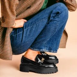 Penny Platform | Black & Gold Link -Casual Shoes World 1024x1024 Women PennyPlatform GoldLink 052325 2 29e5015a 6506 4983 9ee8 5d110ce09434