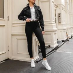 Women's Premier High Top | White -Casual Shoes World 1024x1024 Women Premier HighTop White 092922 3