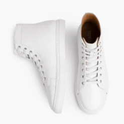 Women's Premier High Top | White -Casual Shoes World 1024x1024 Women Premier HighTop White 111622 Flatlay1 5cb680ae d3ef 4883 8833 bac99e478bef