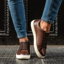 Women's Premier Low Top | Coffee -Casual Shoes World 1024x1024 Women Premier Lowtop Coffee 091422 1