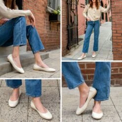 Scrunch | Ivory -Casual Shoes World 1024x1024 Women Scrunch Ivory 060823 2