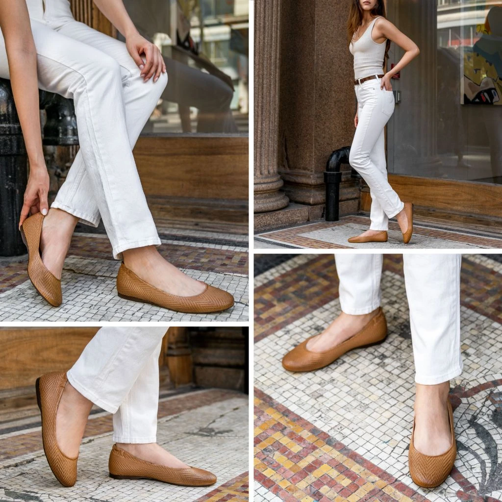 Scrunch | Tan Embossed 9 Scrunch | Tan Embossed - Image 7