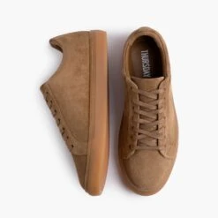 Women's Premier Low Top | Camel -Casual Shoes World 1024x1024 Women Sneakers Premier LowTop Camel 063022 Flatlay