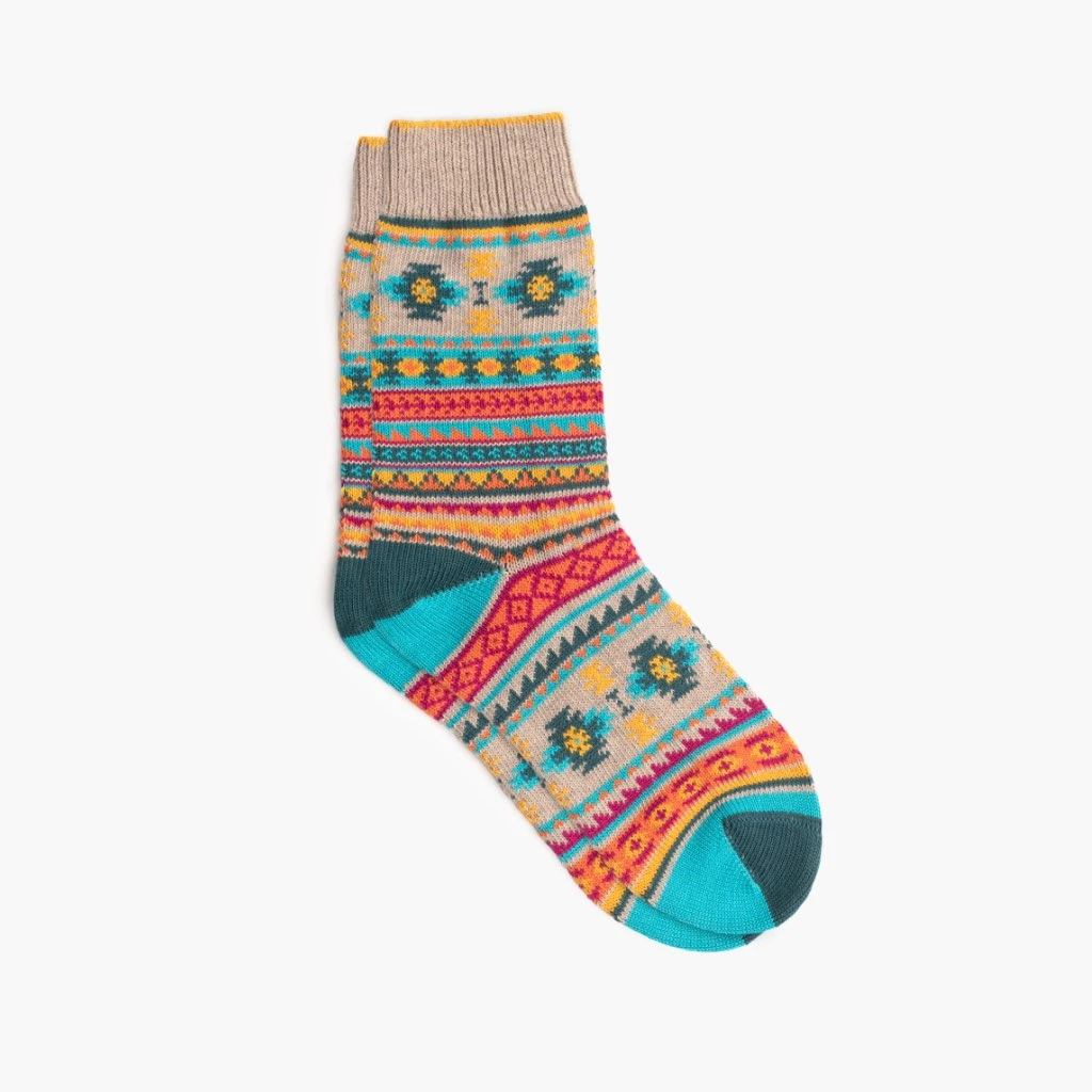 Women's Southern Sun Sock | Oatmeal 3 Women's Southern Sun Sock | Oatmeal