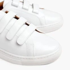 Women's Triple Strap Low Top | White -Casual Shoes World 1024x1024 Women TripleVelcro LowTop White 010825 Detail cbe1f019 809c 494f 8913 ee4324e3940e