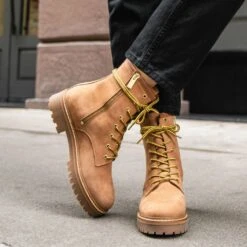 Combat | Tan Nubuck -Casual Shoes World 1024x1024 Womens Combat TanNubuck 112624 1