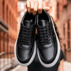 Women's Court | Black -Casual Shoes World 1024x1024 Womens Court Black 070224 3