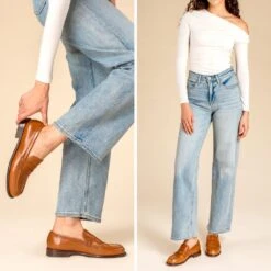 Dress Penny | Caramel -Casual Shoes World 1024x1024 Womens DressPenny Caramel 121824 2