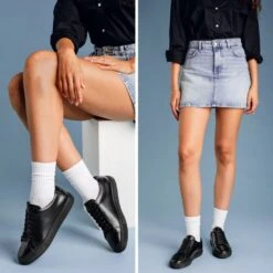 Women's Encore | Jet Black -Casual Shoes World 1024x1024 Womens Encore Black 081624 2