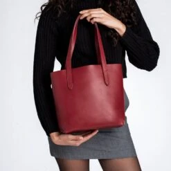 Everyday Tote | Red (S) -Casual Shoes World 1024x1024 Womens EverydayTote Red Small 110824 2