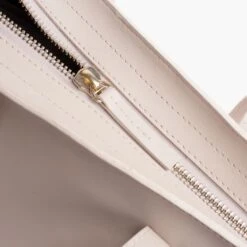 Everyday Tote | Beige (S) (Zipper) -Casual Shoes World 1024x1024 Womens EverydayTote Zip Beige Small 110824 Detail