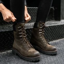 Explorer | Dark Olive Suede -Casual Shoes World 1024x1024 Womens Explorer DarkOlive 110923 2