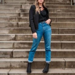 Racer Jacket | Black Matte -Casual Shoes World 1024x1024 Womens Jackets Racer BlackMatte 102722 3