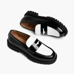 Penny | Black & White -Casual Shoes World 1024x1024 Womens Penny BlackWhite 051324 FlatlayAlt