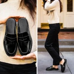 Penny Mule | Black -Casual Shoes World 1024x1024 Womens PennyMule Black 102524 3 01db94c3 653e 4482 a0b3 6f80c3dc9a49