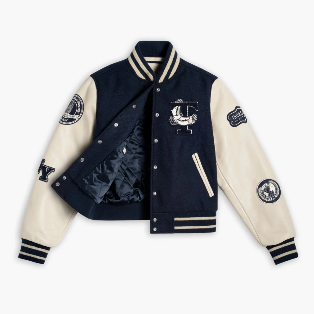 Varsity Jacket | Navy 10 Year 7 Varsity Jacket | Navy 10 Year - Image 5