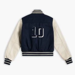 Varsity Jacket | Navy 10 Year 15 Varsity Jacket | Navy 10 Year -Casual Shoes World 1024x1024 Womens VarsityJacket 10yr Navy 121124 Rear