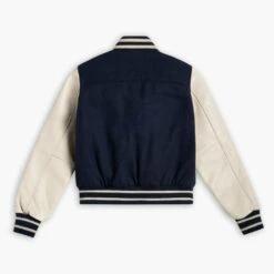 Varsity Jacket | Navy -Casual Shoes World 1024x1024 Womens VarsityJacket Navy 121124 Rear