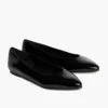 Viva | Black Patent -Casual Shoes World 1024x1024 Womens VivaBalletFlat BlackPatent 050123 3.4