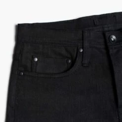 UB Stretch Selvedge Tapered Jeans | Black -Casual Shoes World 1024x1024UB Tapered BlackStretch LB 4