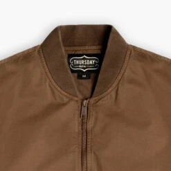 Alpha M Bomber | Coyote -Casual Shoes World 2048x2048 Mens AlphaM Bomber Coyote 112224 Collar