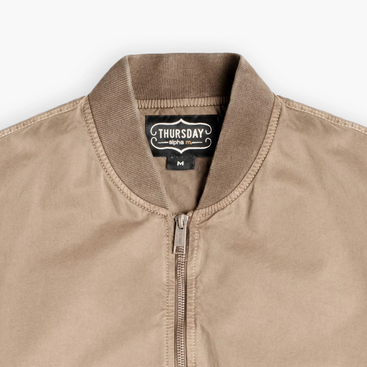 Alpha M Bomber | Taupe 9 Alpha M Bomber | Taupe - Image 7
