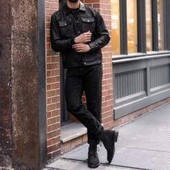 Roughout Cruiser Jacket | Black 12 Roughout Cruiser Jacket | Black -Casual Shoes World 2048x2048 Mens RoughoutCruiser Black 010925 3