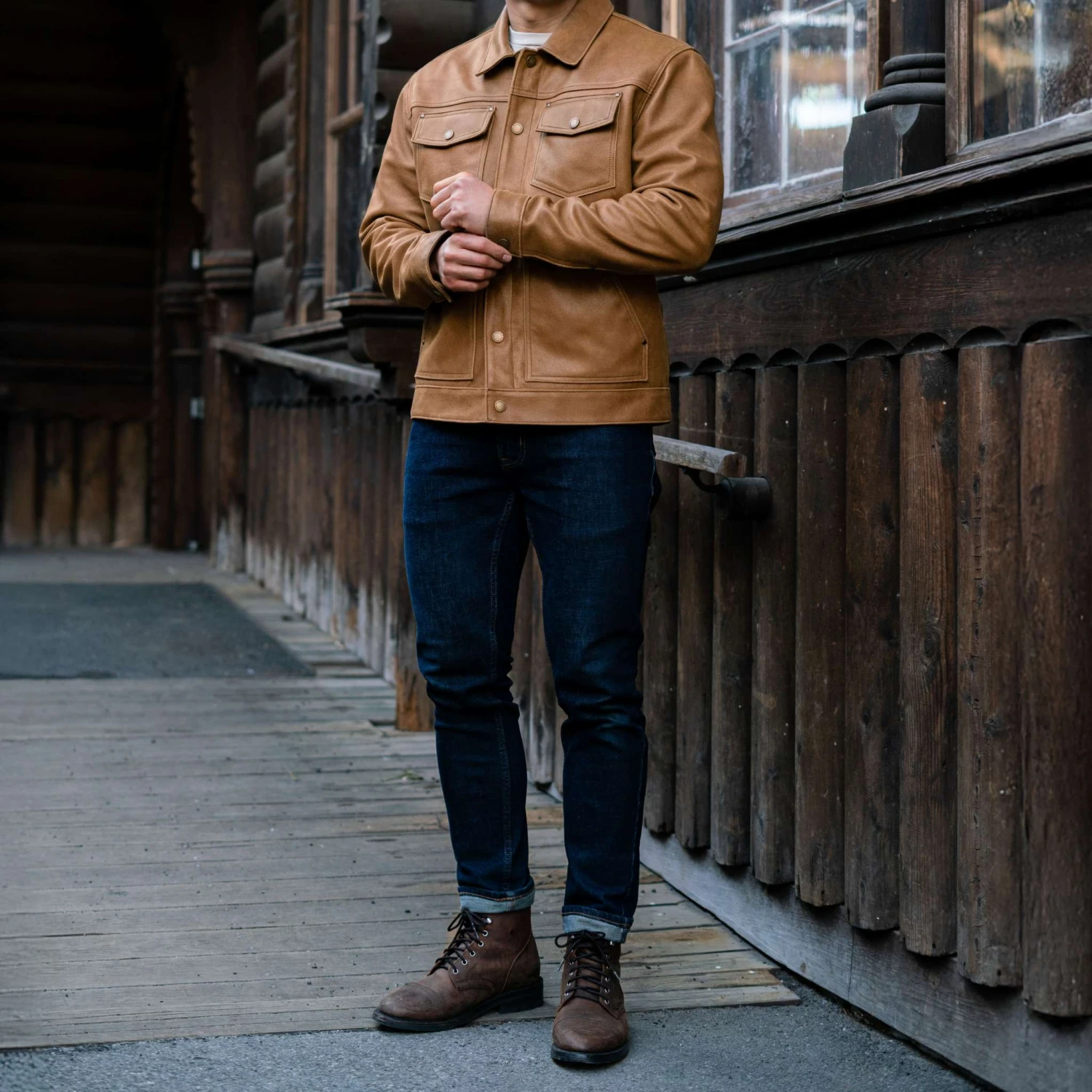 Roughout Cruiser Jacket | Natural 5 Roughout Cruiser Jacket | Natural - Image 3