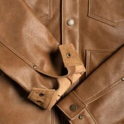 Roughout Cruiser Jacket | Natural 17 Roughout Cruiser Jacket | Natural -Casual Shoes World 2048x2048 Mens RoughoutCruiser Natural 010925 SleeveDetail