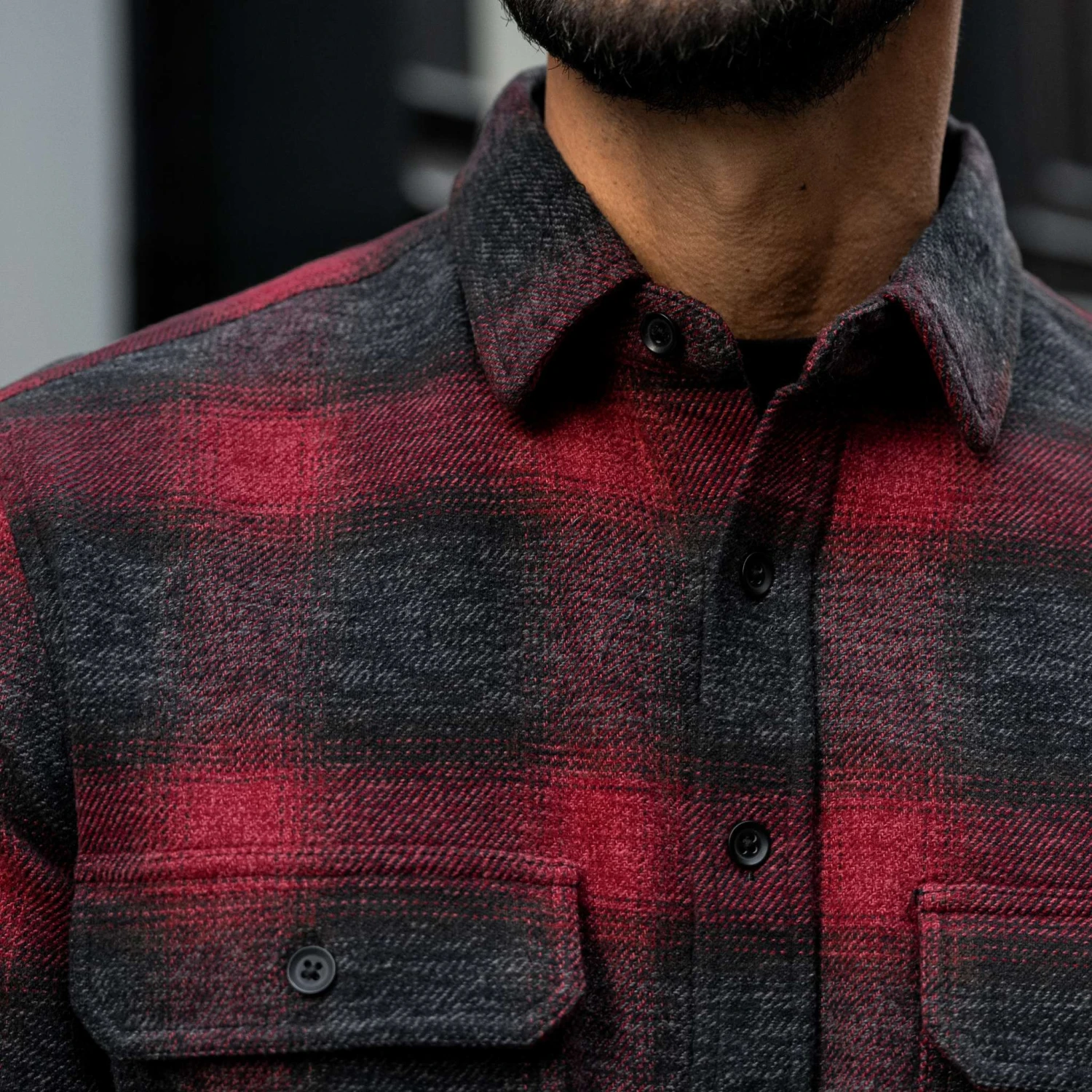 Summit Flannel Shirt | Red 9 Summit Flannel Shirt | Red - Image 7