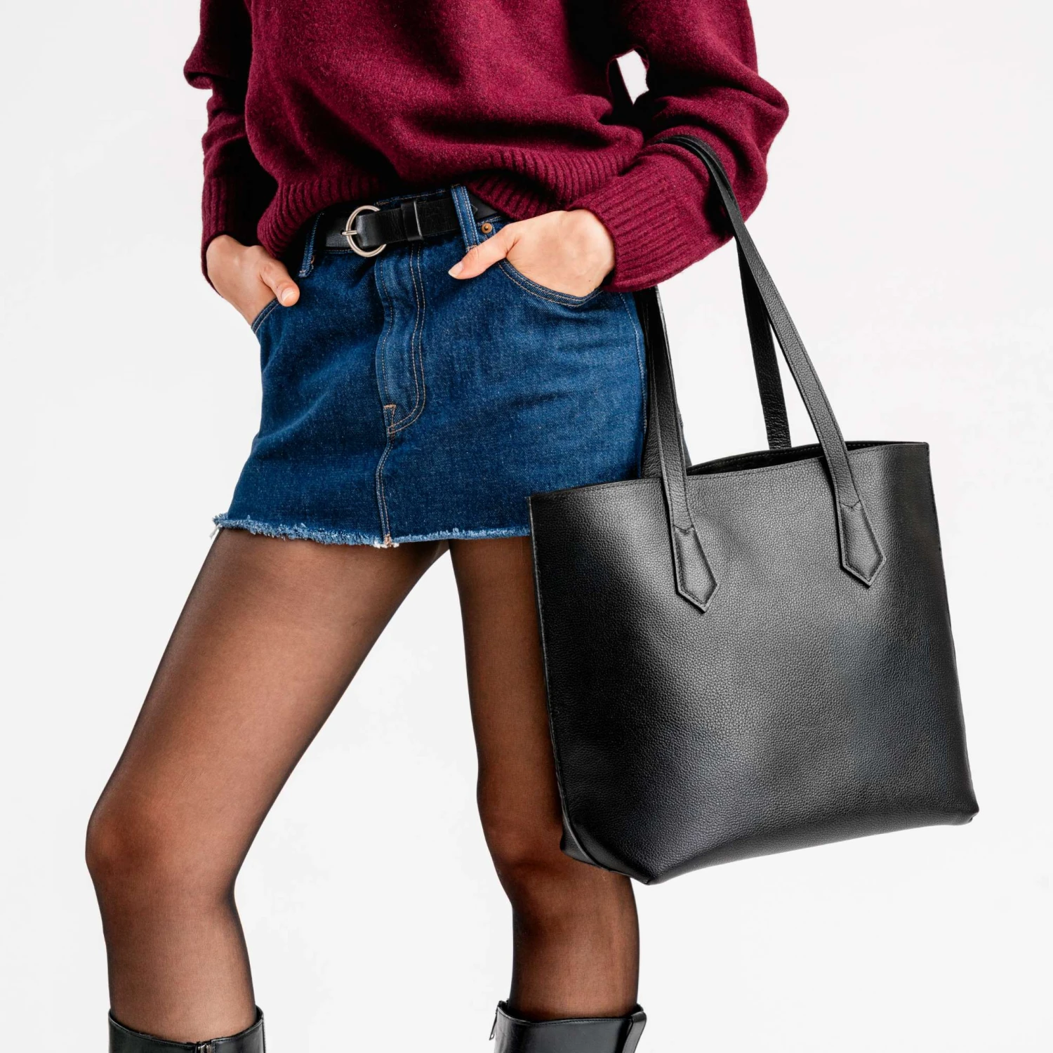 Dress Tote | Black 10 Dress Tote | Black - Image 8