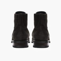 Captain | Dark Olive Suede -Casual Shoes World Olive Suede Captain RearG